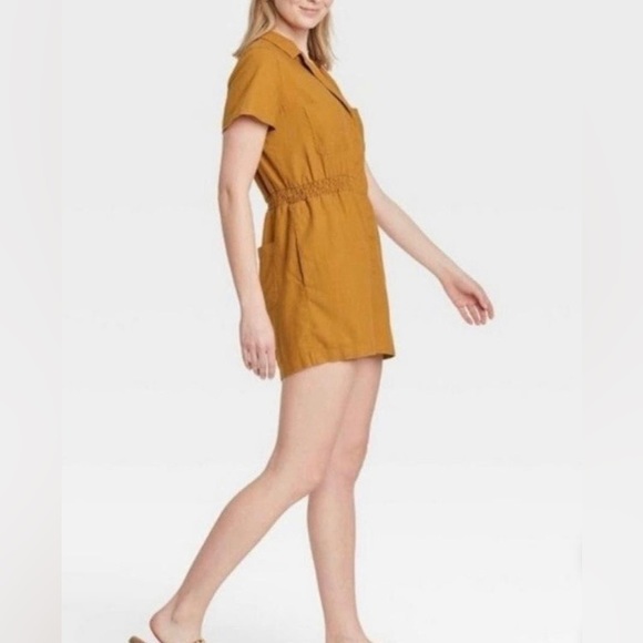 Target - Universal Thread - Yellow Romper - Picture 3 of 5